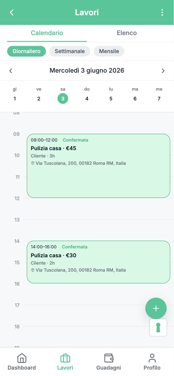 App calendario cleaner